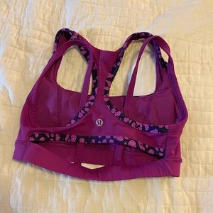 Purple LuluLemon Sports Bra